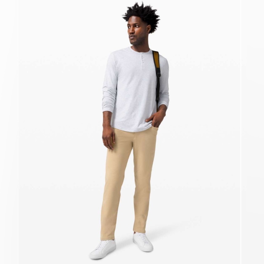 Lululemon | ABC‎ Pant Classic Warpstreme Trench Size 36 Commute Travel Golf Work